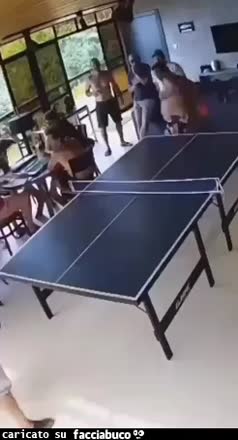 Ping pong tuffo figura di merda