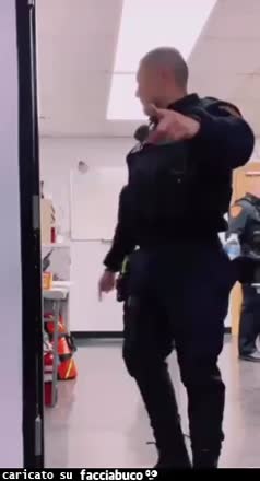 Dancing police